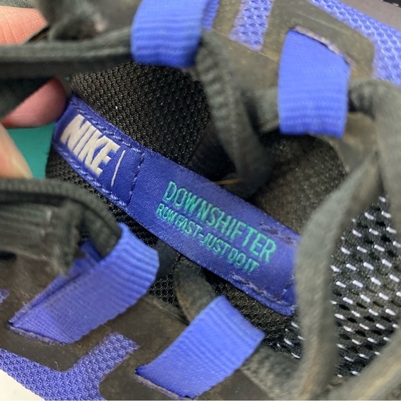 Nike Downshifter run fast grey & purple sneakers running - Picture 2 of 6